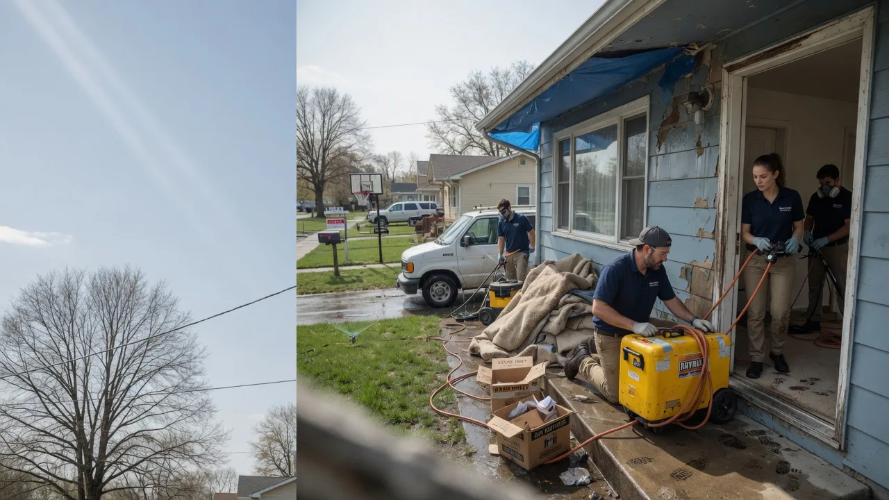 Basement Flood Cleanup in Dry Creek, LA near me